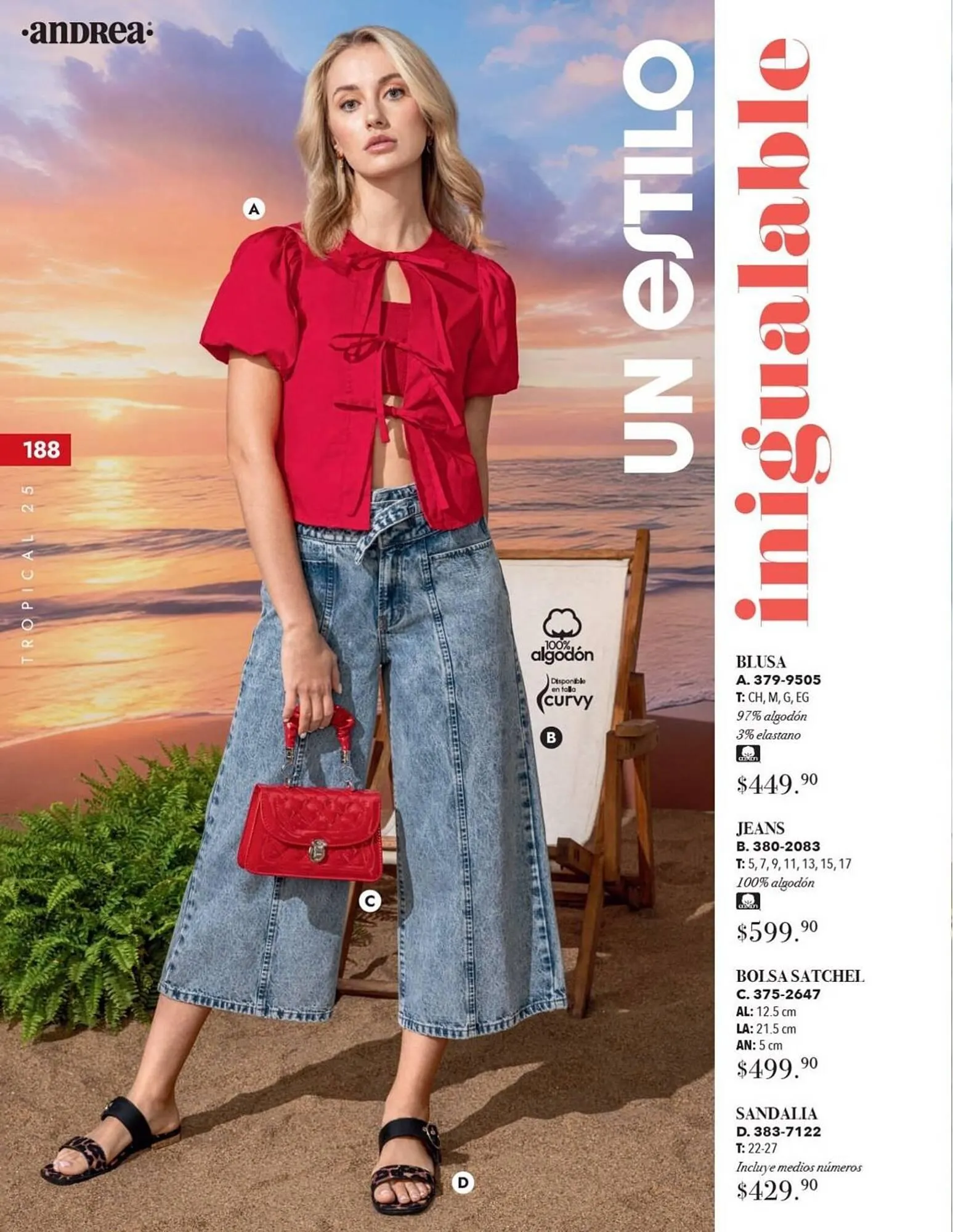 Catálogo de Catálogo Andrea 1 de septiembre al 31 de diciembre 2025 - Pagina 188