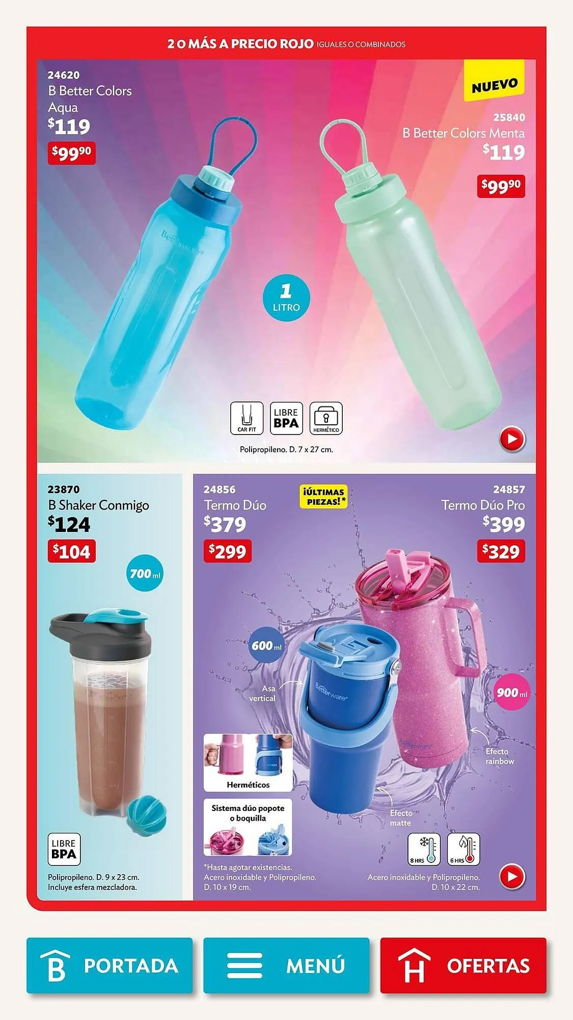 Catálogo de Catálogo BetterWare 1 de diciembre al 2 de enero 2026 - Pagina 112