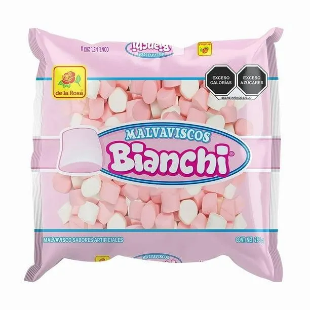 Malvaviscos De La Rosa Bianchi mini vainilla 283 g