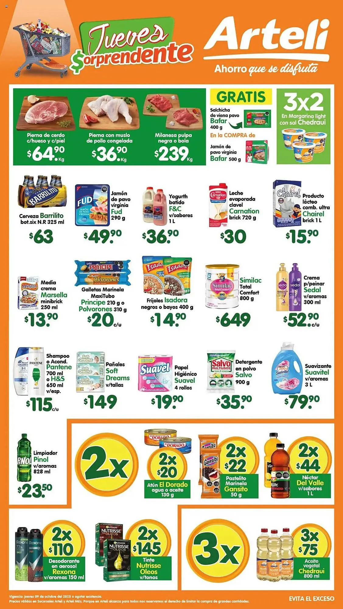 Catálogo de Folleto Arteli 9 de octubre al 10 de octubre 2025 - Pagina 1