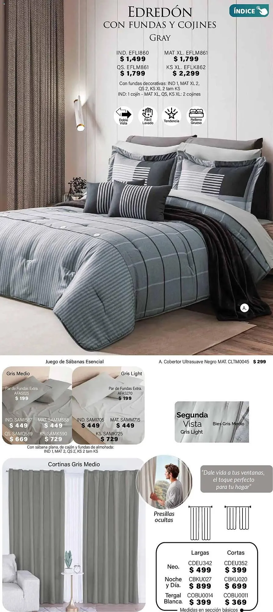 Catálogo de Catálogo Colchas Concord 1 de noviembre al 1 de febrero 2026 - Pagina 115