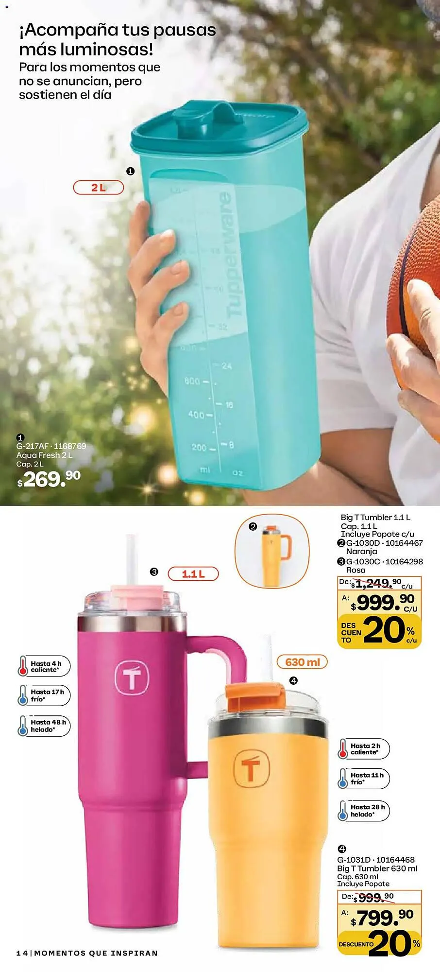 Catálogo de Catálogo Tupperware 29 de diciembre al 26 de enero 2026 - Pagina 14