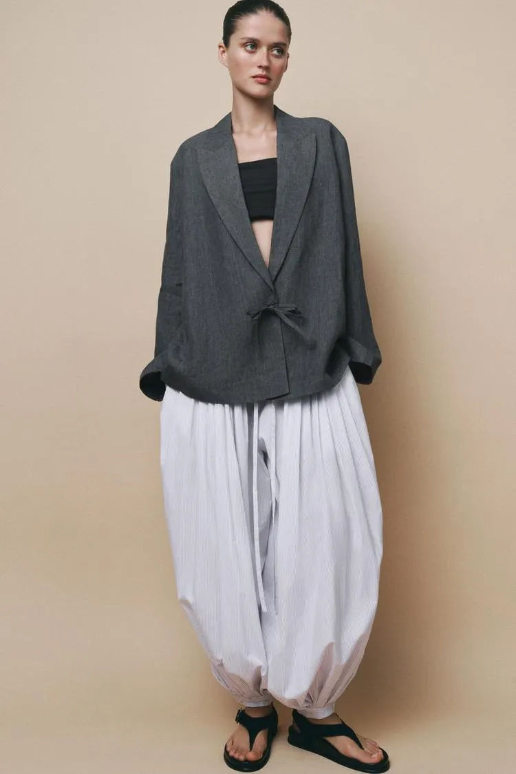 BLAZER MINIMAL LINO 100% ZW COLLECTION