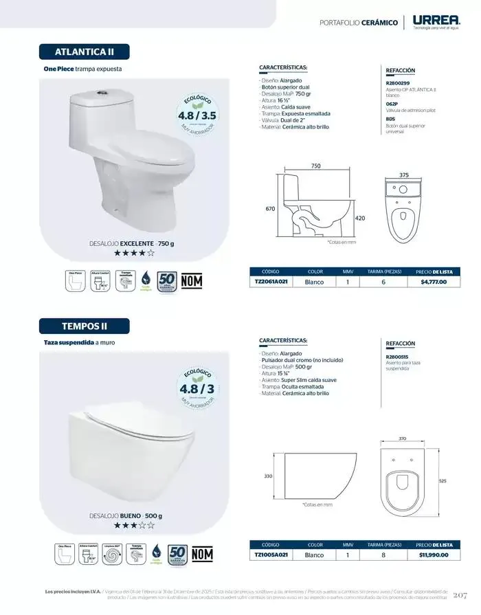 Catálogo de Catálogo Residencial 2025 28 de febrero al 28 de febrero 2026 - Pagina 213