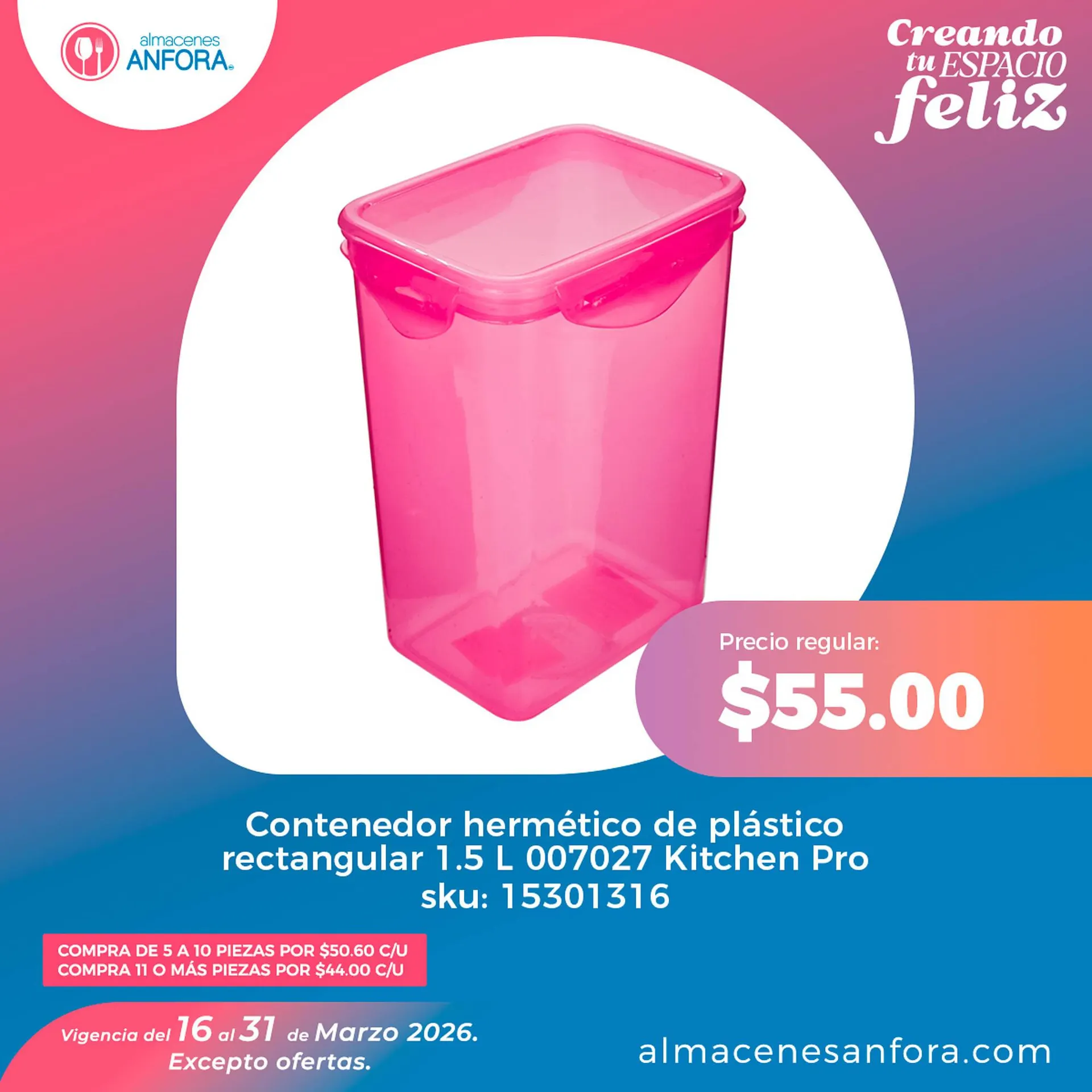 Catálogo de Catálogo Almacenes Anfora 30 de marzo al 31 de marzo 2026 - Pagina 3