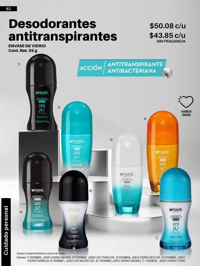 Catálogo de Catálogo 2025 3 de abril al 31 de diciembre 2025 - Pagina 62