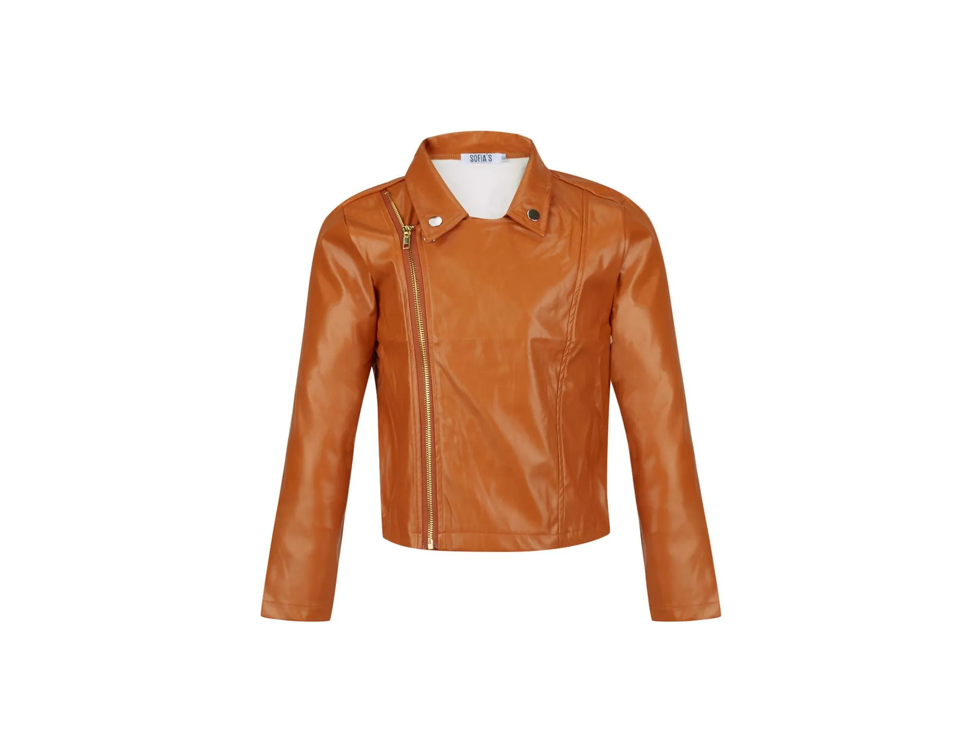 Chamarra Sofia'S Estilo Vinipiel Juvenil Ja-647A Talla 16