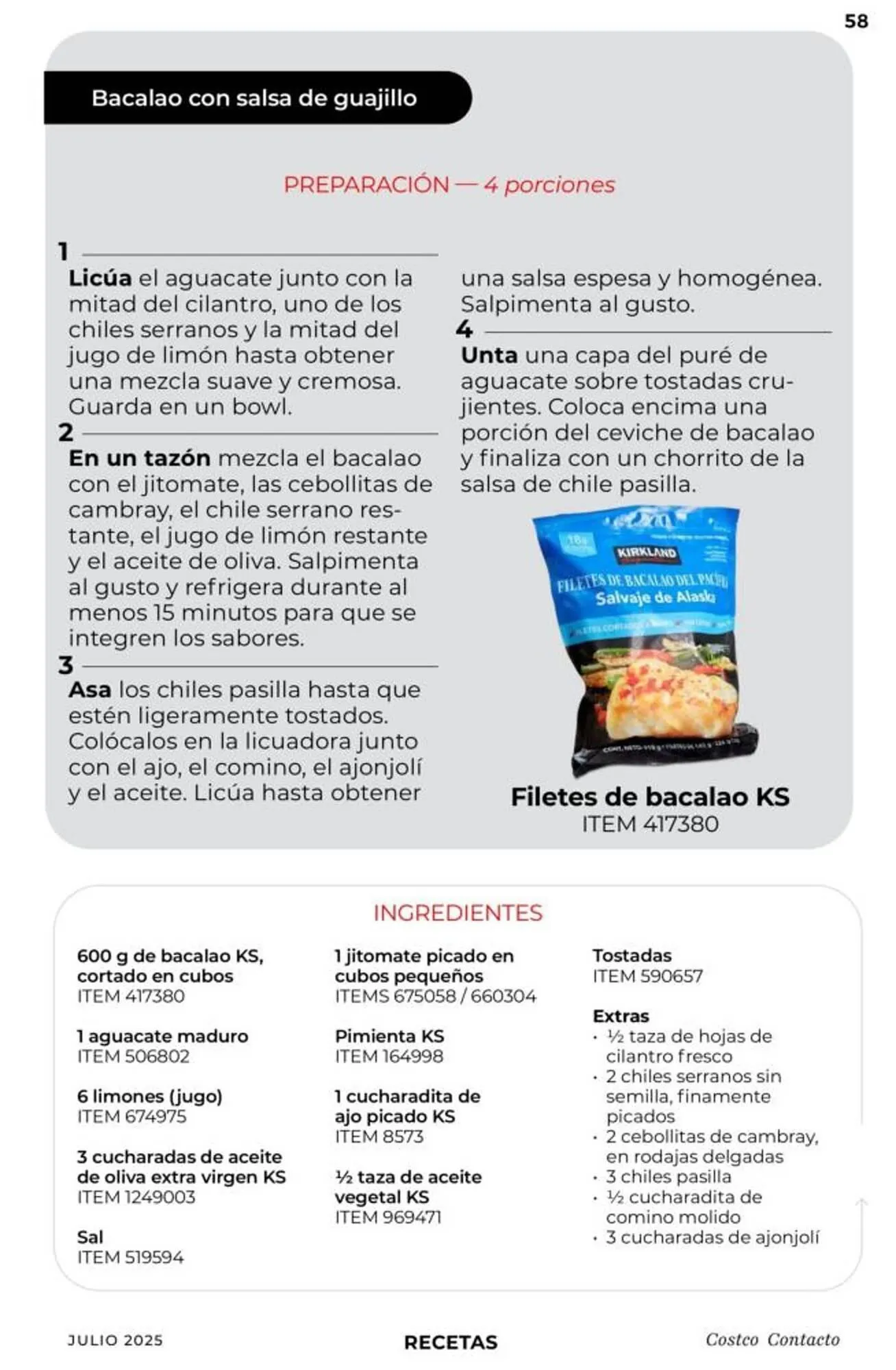 Catálogo de Catálogo Costco 1 de julio al 31 de julio 2025 - Pagina 58