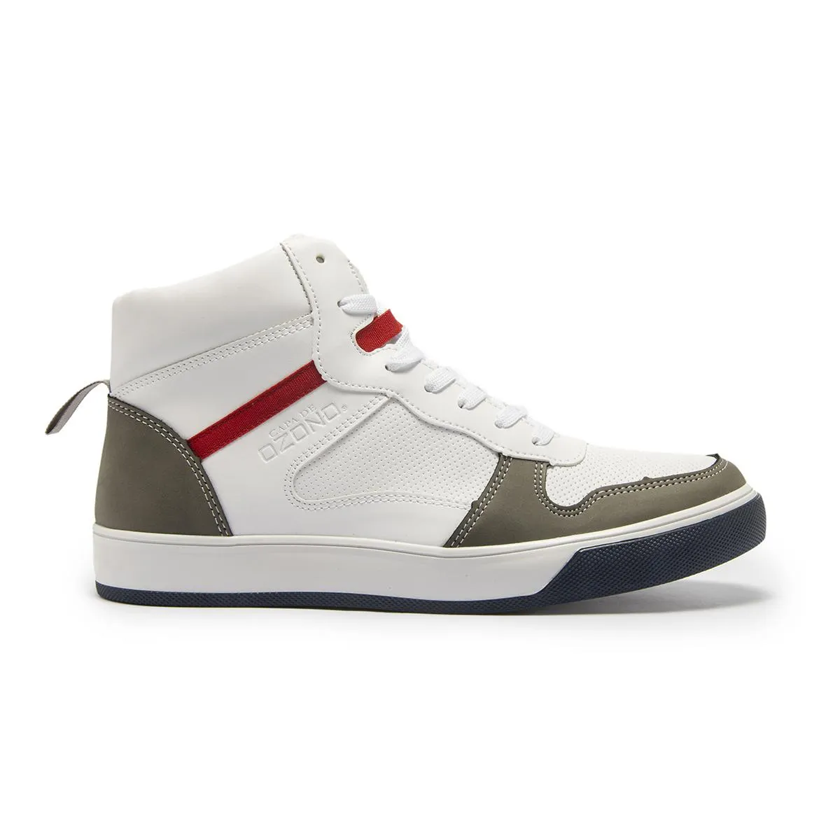 SNEAKER BOTÍN URBANO CAPA DE OZONO PARA HOMBRE ESTILO 620301 BLANCO