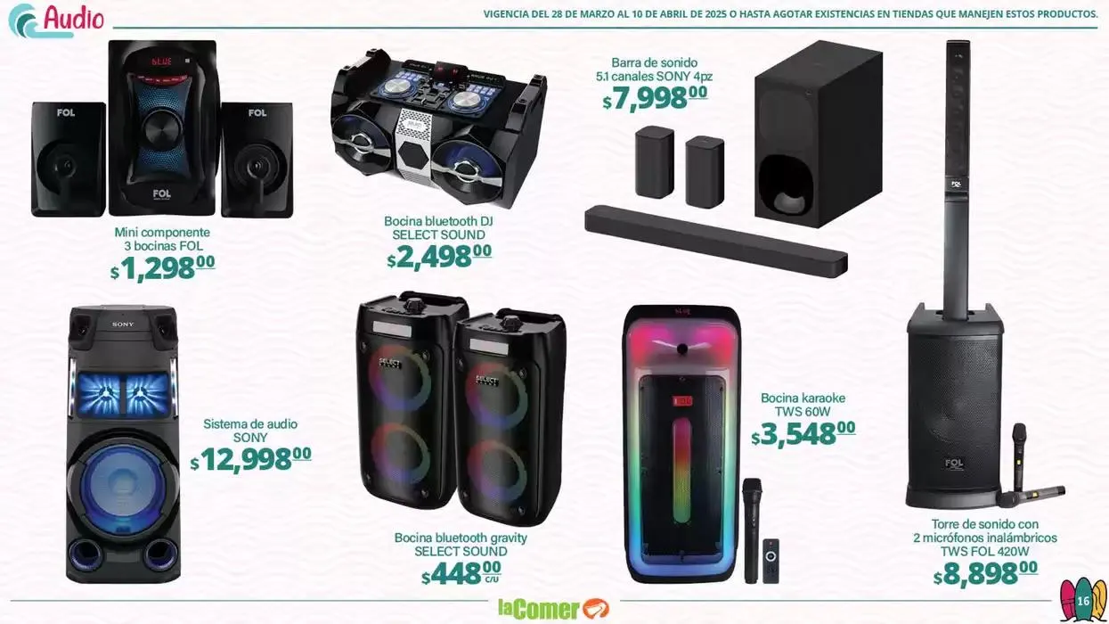 Catálogo de Catálogo La Comer 28 de marzo al 10 de abril 2025 - Pagina 16