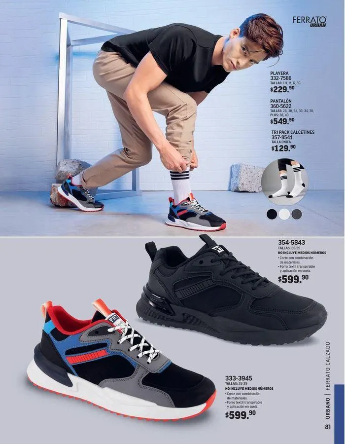 Catálogo de ANDREA - CALZADO CABALLERO 26 de agosto al 25 de enero 2025 - Pagina 175