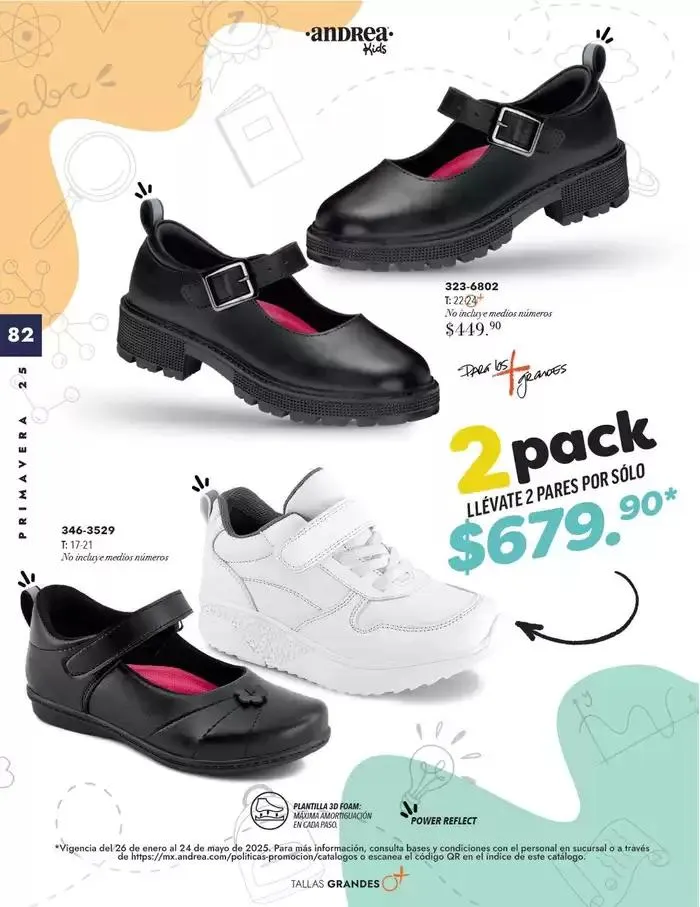 Catálogo de ANDREA | INFANTIL 26 de enero al 24 de mayo 2025 - Pagina 82