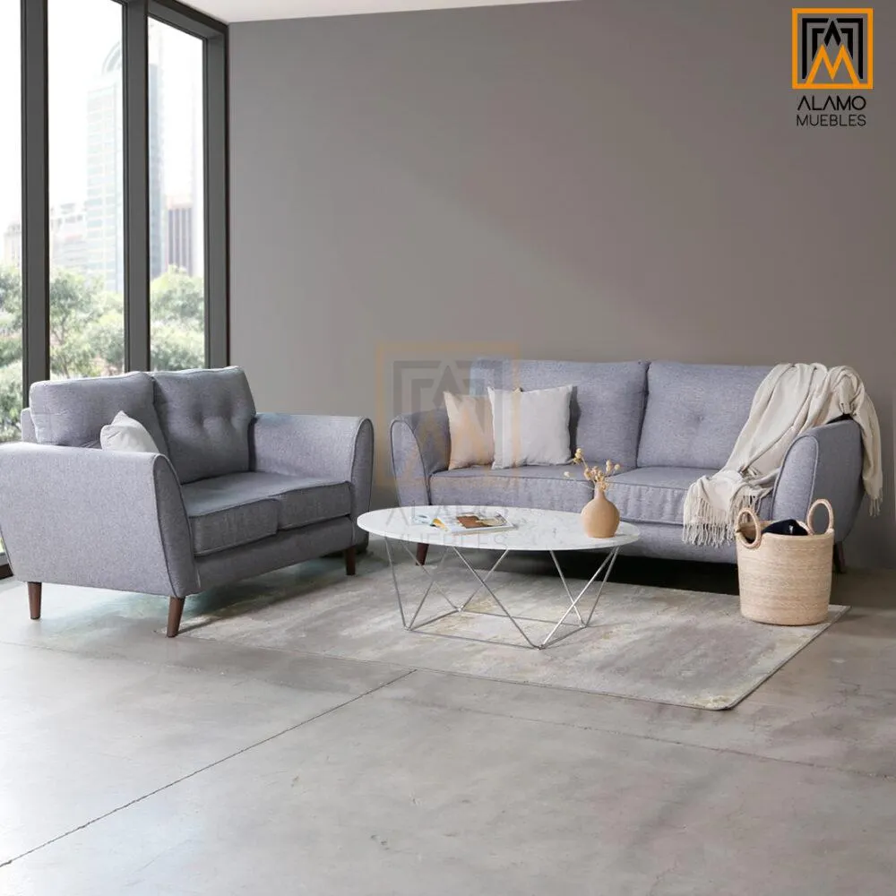 Sala Holanda Gris 2 Piezas