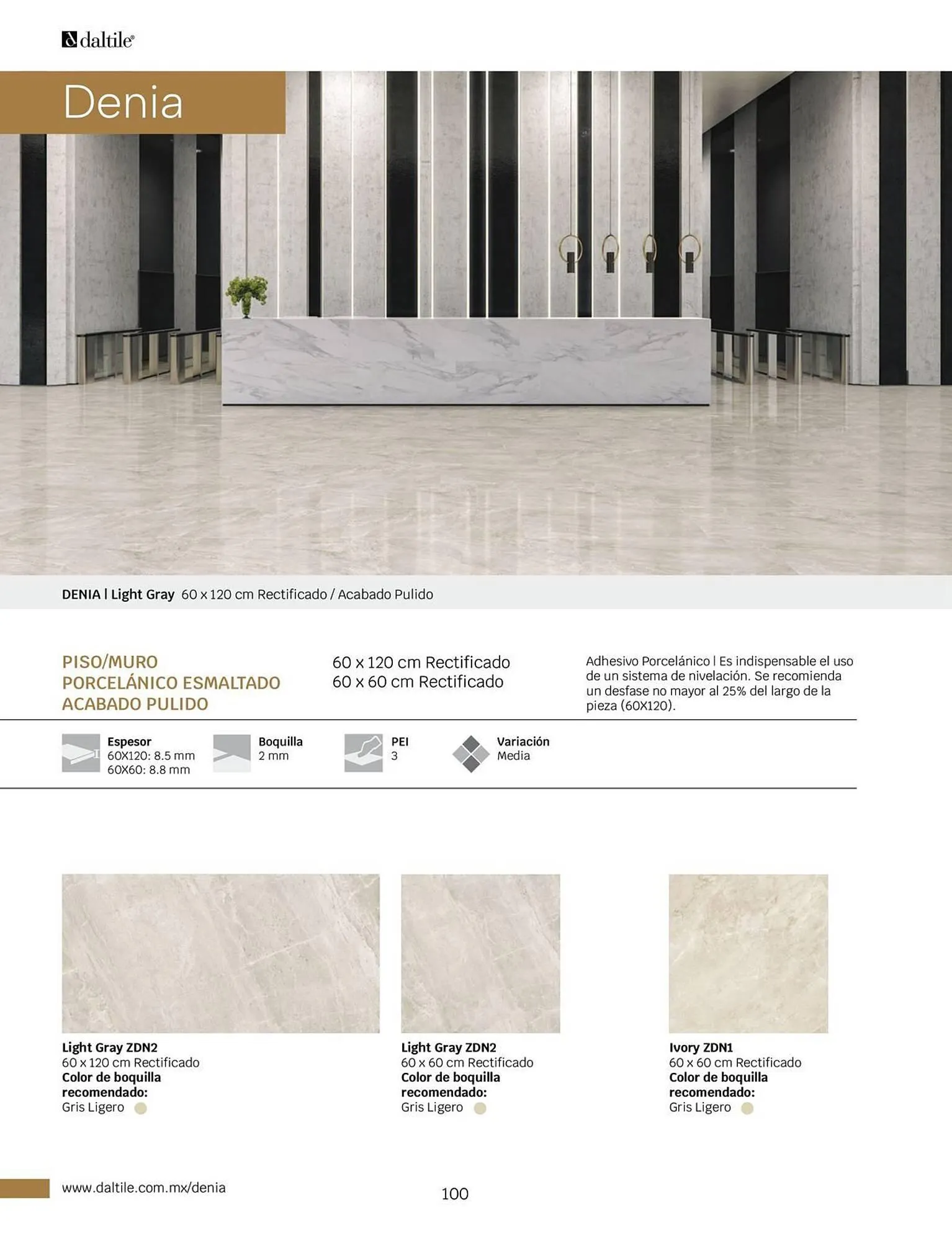 Catálogo de Catálogo Daltile 1 de enero al 31 de diciembre 2024 - Pagina 100