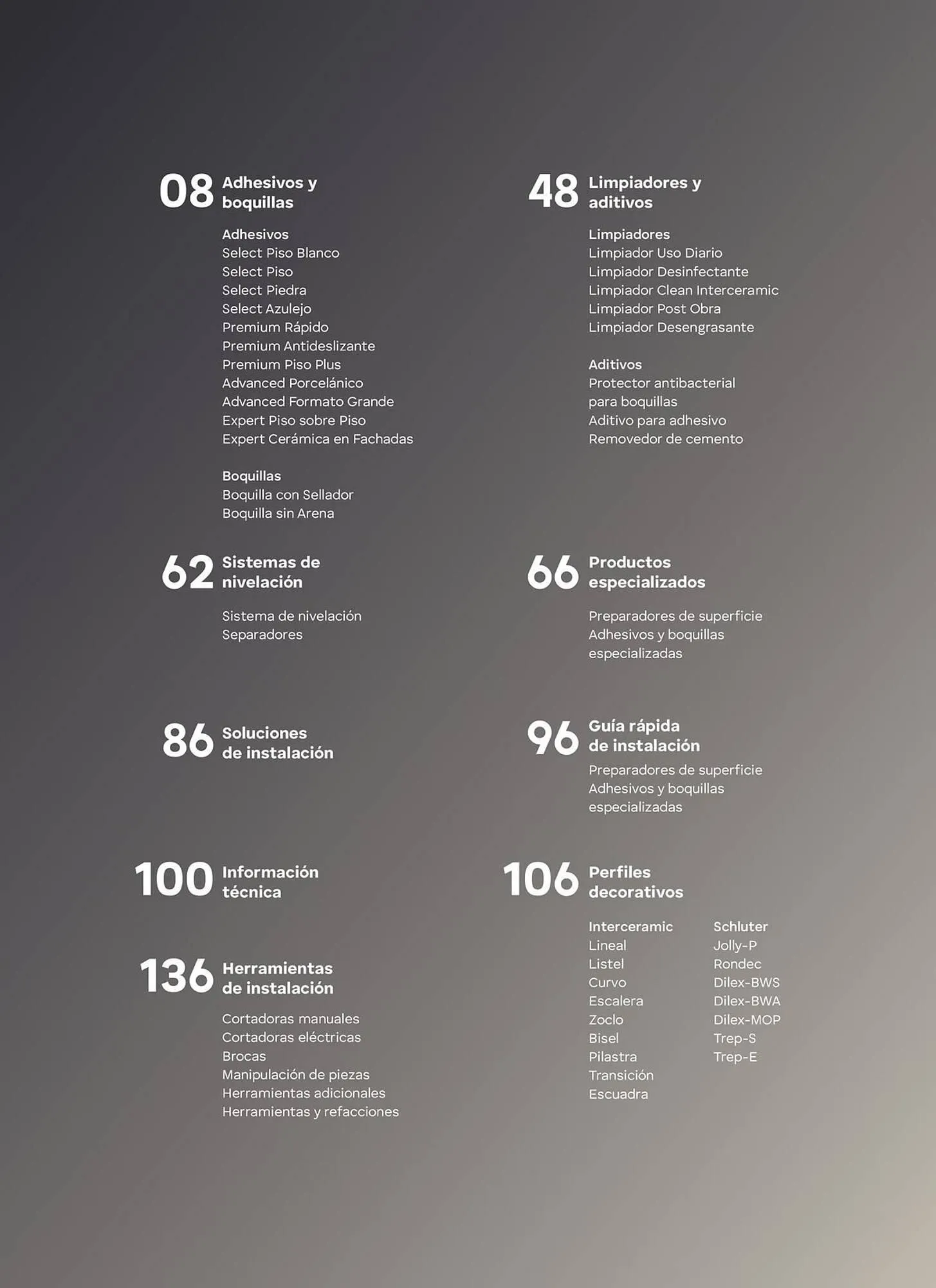 Catálogo de Catálogo Interceramic 3 de octubre al 3 de octubre 2026 - Pagina 7
