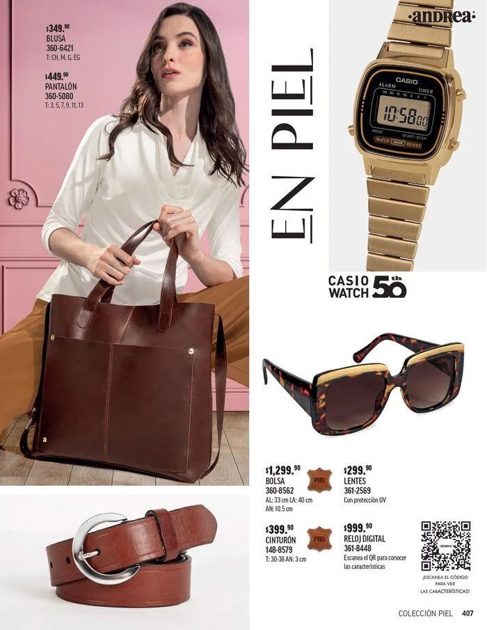 Catálogo de ANDREA - BOLSAS Y ACCESORIOS 26 de agosto al 25 de enero 2025 - Pagina 23