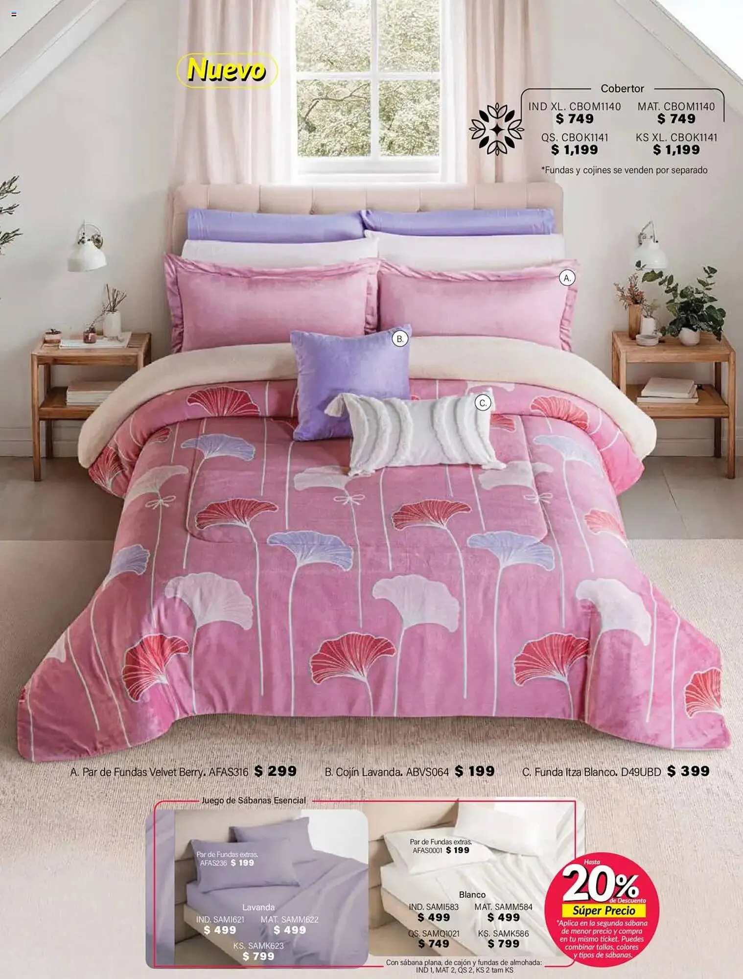 Catálogo de Catálogo Colchas Concord 1 de agosto al 1 de noviembre 2025 - Pagina 722