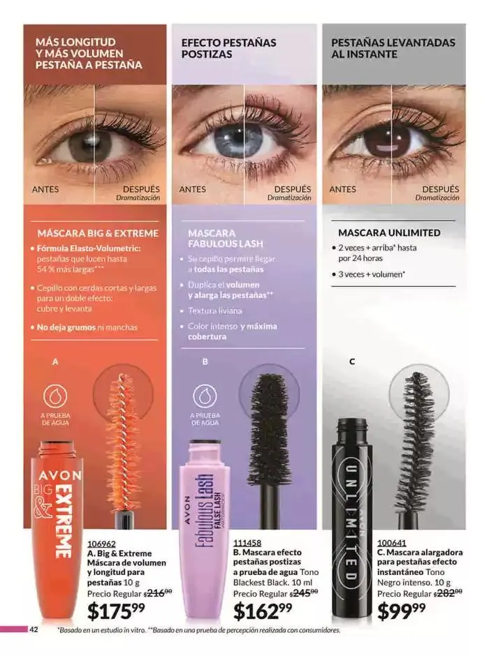 Catálogo de Avon COSMÉTICOS C2 3 de enero al 3 de febrero 2025 - Pagina 42