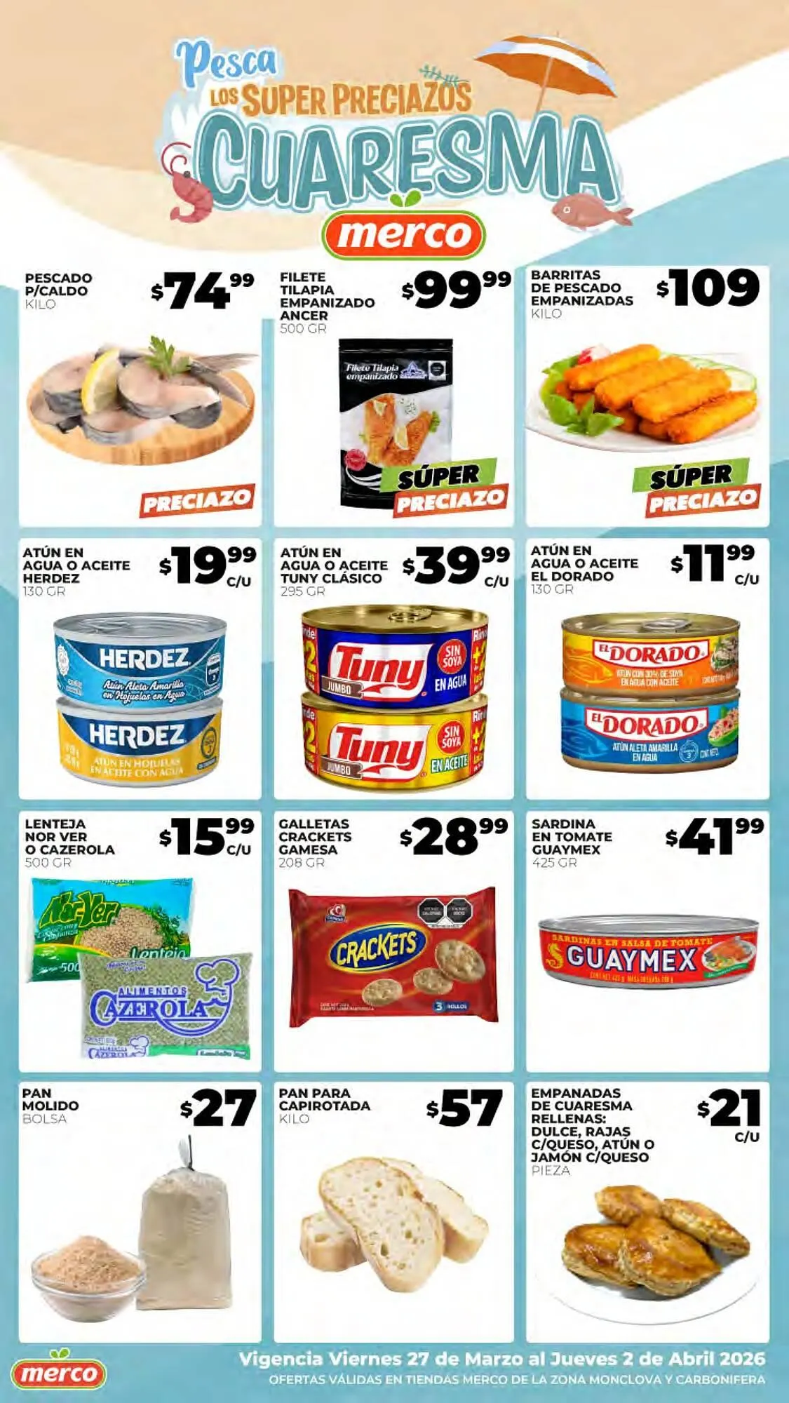 Catálogo de Folleto Merco 27 de marzo al 2 de abril 2026 - Pagina 3