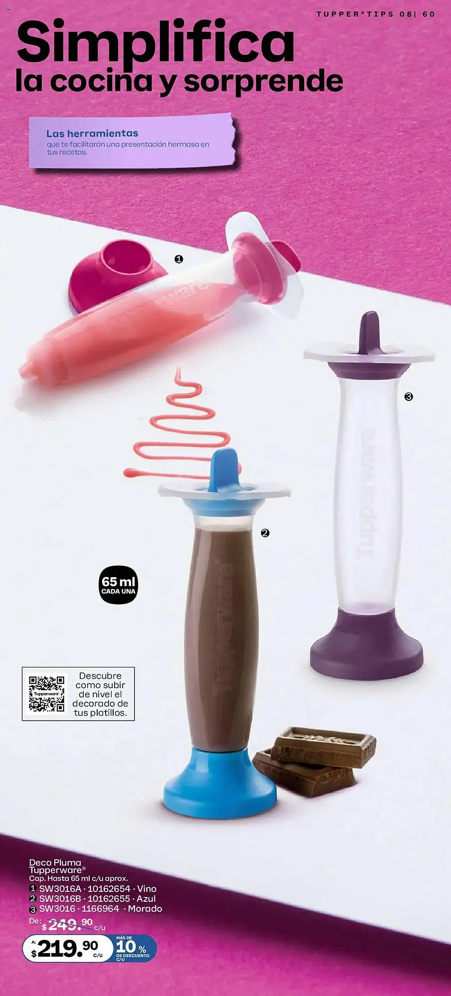 Catálogo de Catálogo Tupperware 14 de julio al 11 de agosto 2025 - Pagina 60