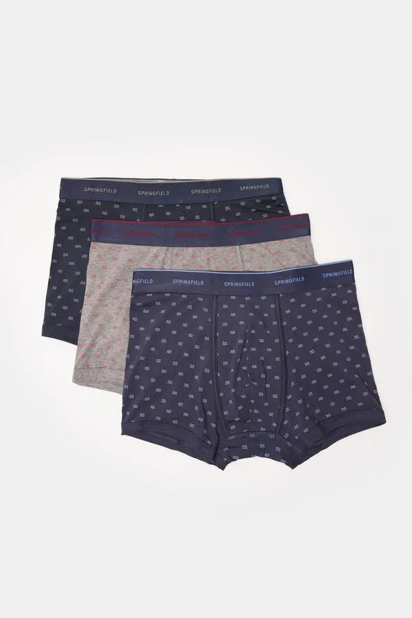 Pack 3 boxers micro motivos