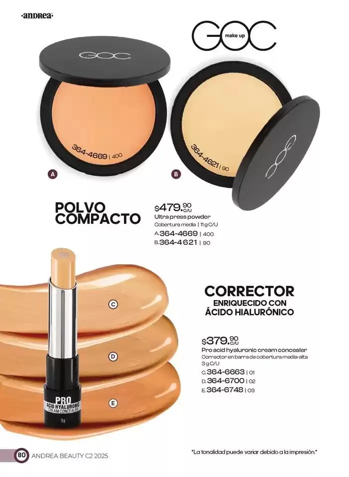 Catálogo de ANDREA | BELLEZA INTEGRAL DAMA 21 de marzo al 20 de abril 2025 - Pagina 80