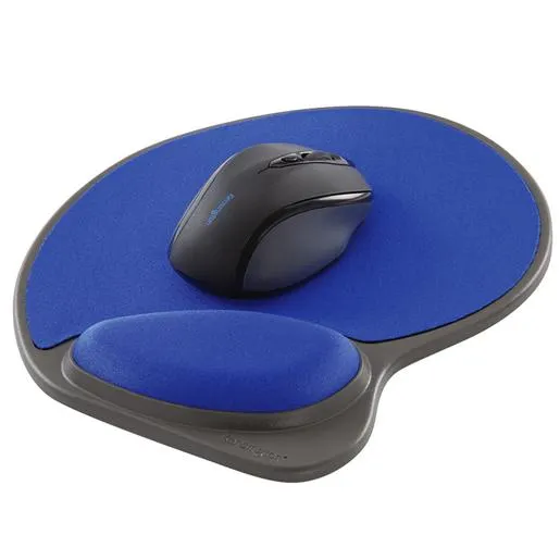 Mouse Pad Memory Foam Kensington Azul