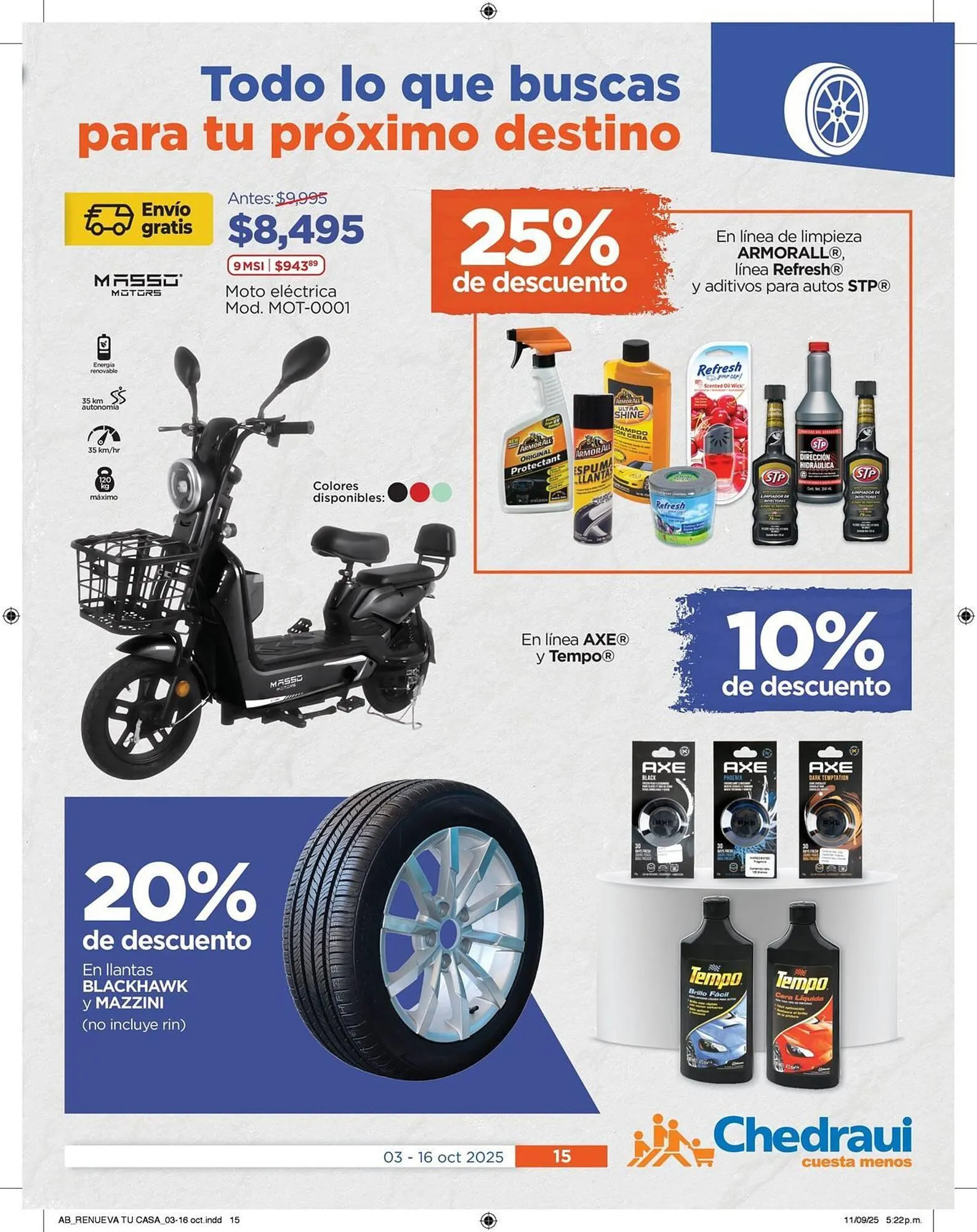 Catálogo de Folleto Chedraui 6 de octubre al 16 de octubre 2025 - Pagina 15
