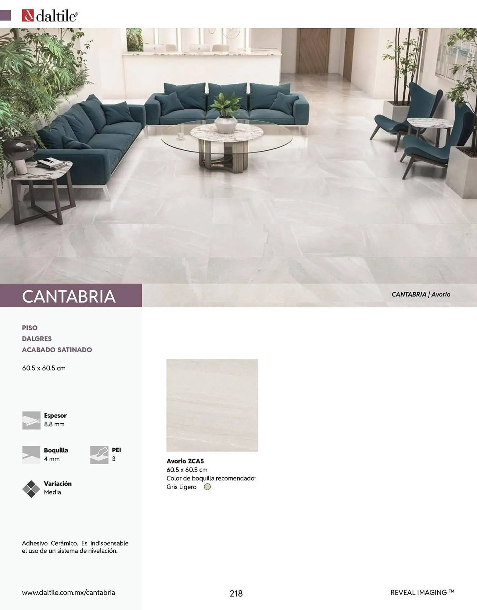 Catálogo de Catálogo Daltile 13 de enero al 31 de diciembre 2026 - Pagina 218