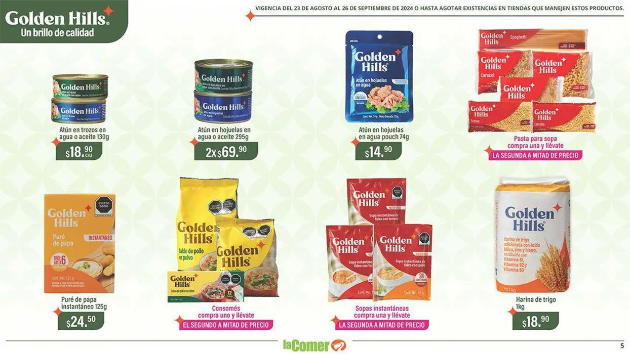 Catálogo de Golden Hills 23 de agosto al 26 de septiembre 2024 - Pagina 5