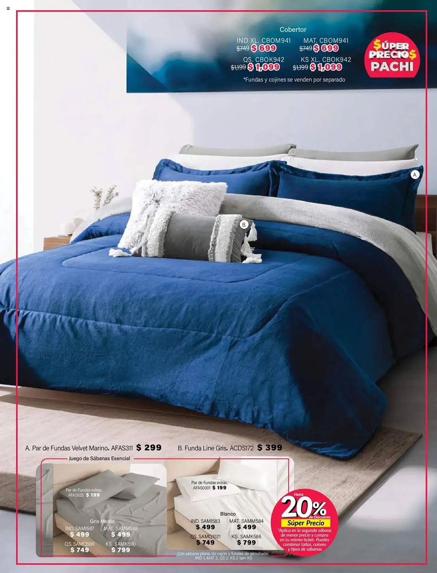 Catálogo de Catálogo Colchas Concord 1 de agosto al 1 de noviembre 2025 - Pagina 674