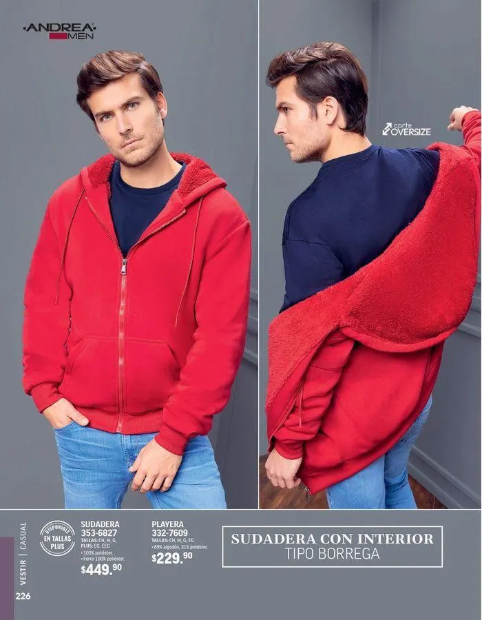 Catálogo de ANDREA - VESTIR CABALLERO 26 de agosto al 25 de enero 2025 - Pagina 39