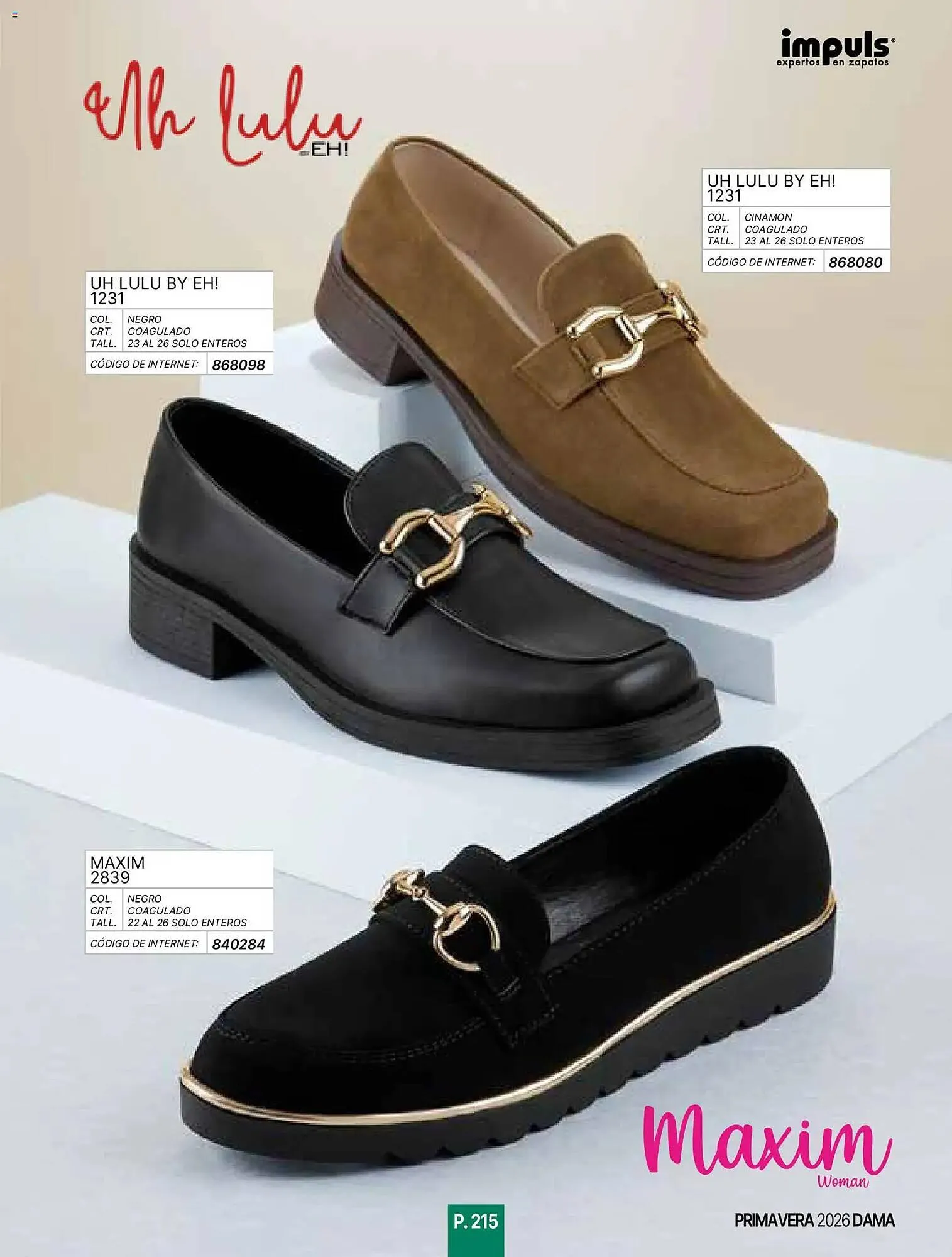 Catálogo de Catálogo Impuls 1 de enero al 1 de junio 2026 - Pagina 217