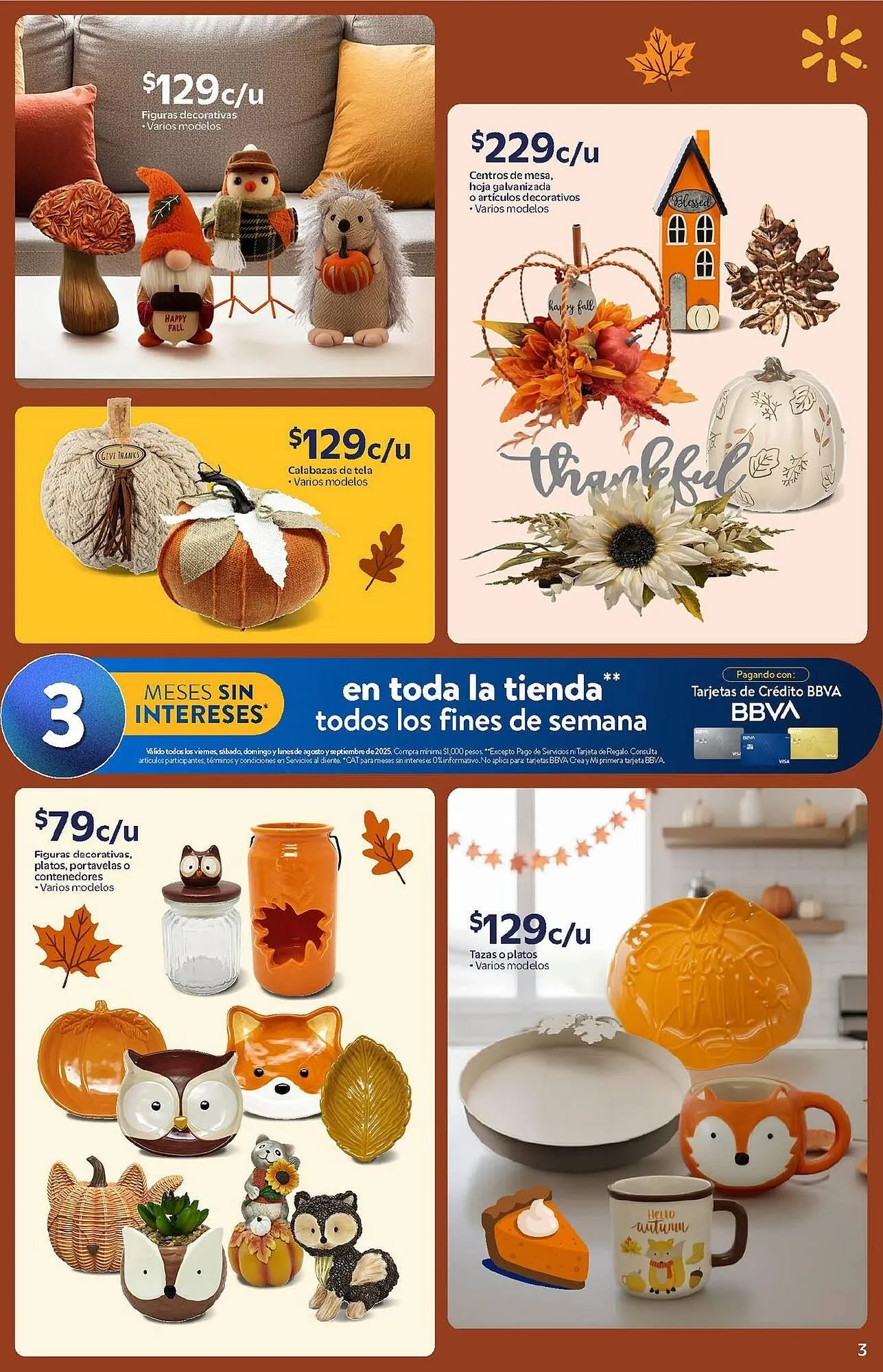 Catálogo de Folleto Walmart 3 de septiembre al 2 de noviembre 2025 - Pagina 3
