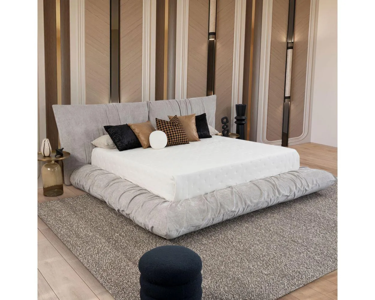 Cama King Size Maghia Café