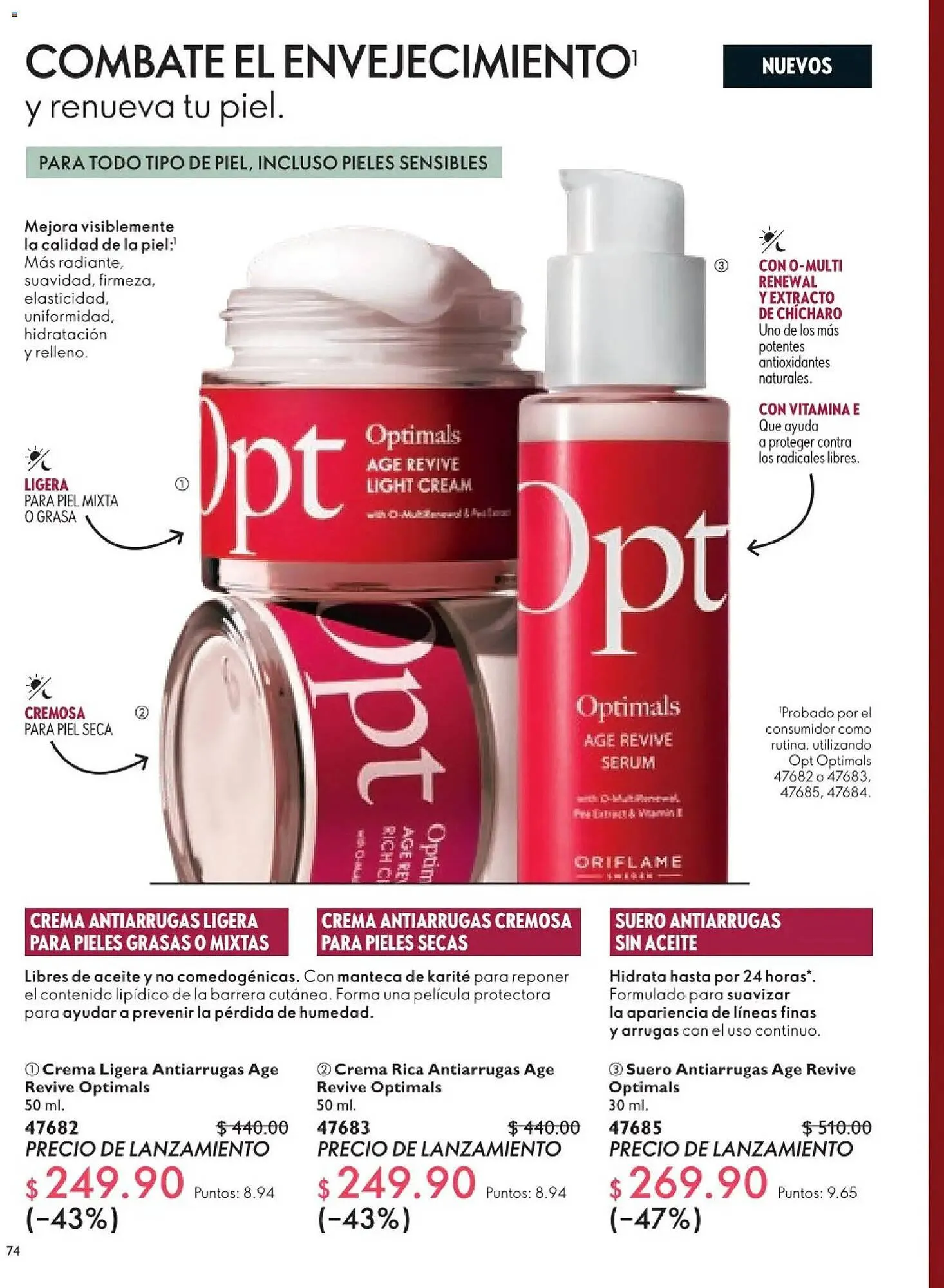 Catálogo de Catálogo Oriflame 18 de abril al 9 de mayo 2026 - Pagina 74