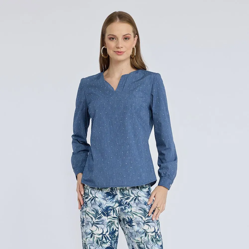 Blusa Cerulean Sparkle
