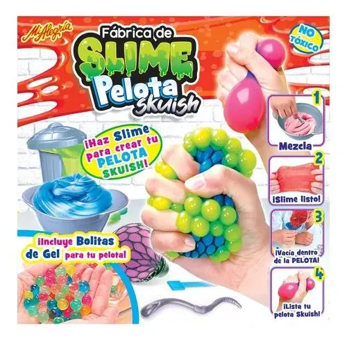 Fábrica De Slime Pelota Skuishy Mi Alegría