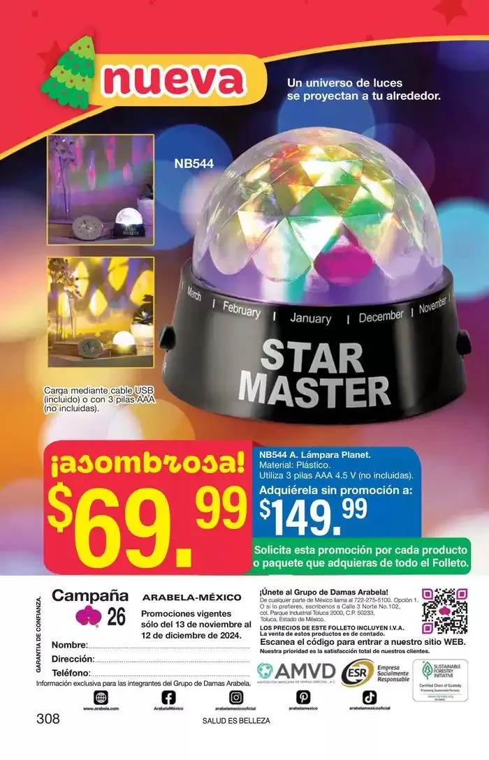 Catálogo de Arabela Campaña 26 21 de noviembre al 12 de diciembre 2024 - Pagina 276