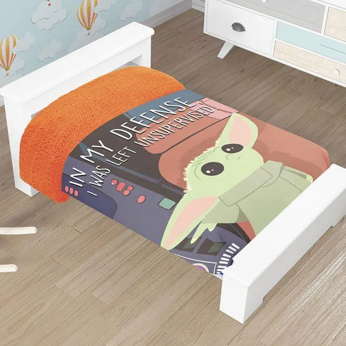 EDREDON SERENITY CUNERO BABY YODA IN MY DEFENSE