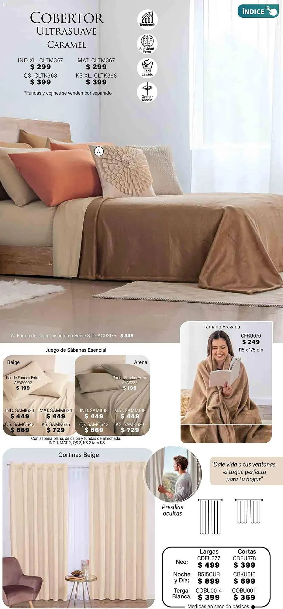 Catálogo de Catálogo Colchas Concord 1 de noviembre al 1 de febrero 2026 - Pagina 376