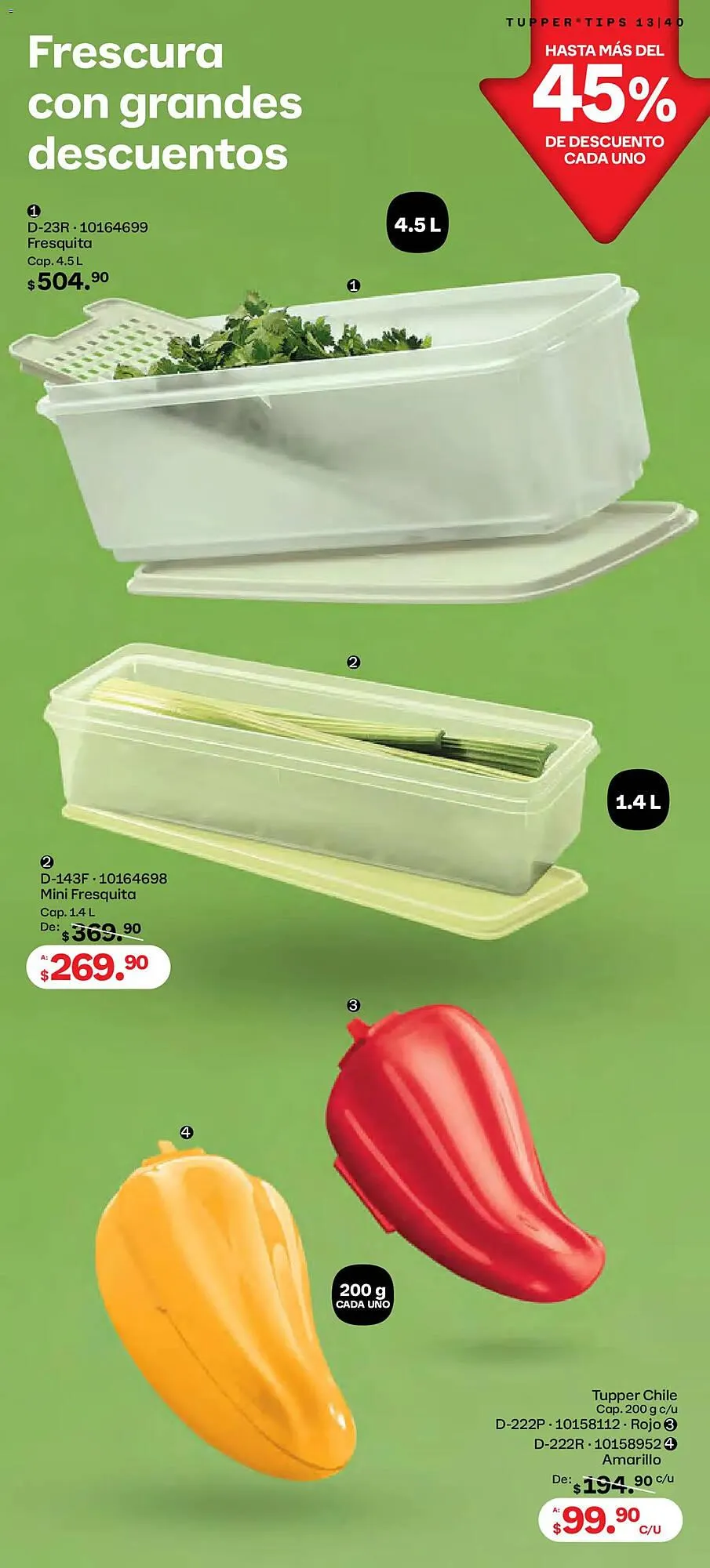 Catálogo de Catálogo Tupperware 1 de diciembre al 28 de diciembre 2025 - Pagina 40