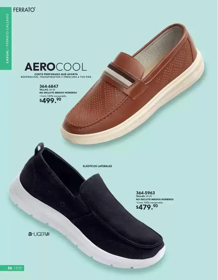 Catálogo de ANDREA | CALZADO CABALLERO 26 de enero al 24 de mayo 2025 - Pagina 56