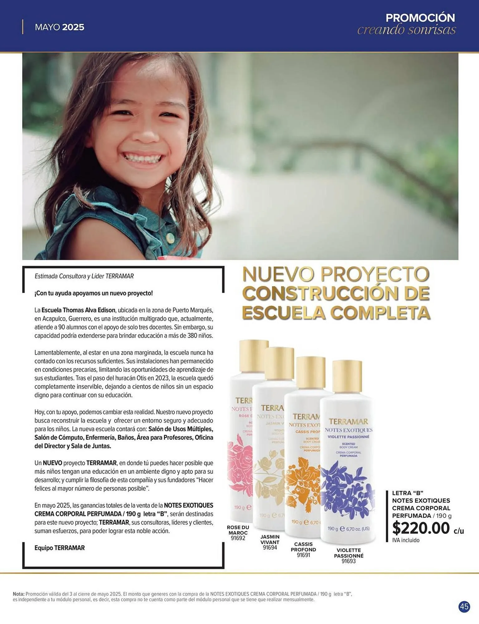 Catálogo de Catálogo Terramar Brands 1 de mayo al 31 de mayo 2025 - Pagina 45