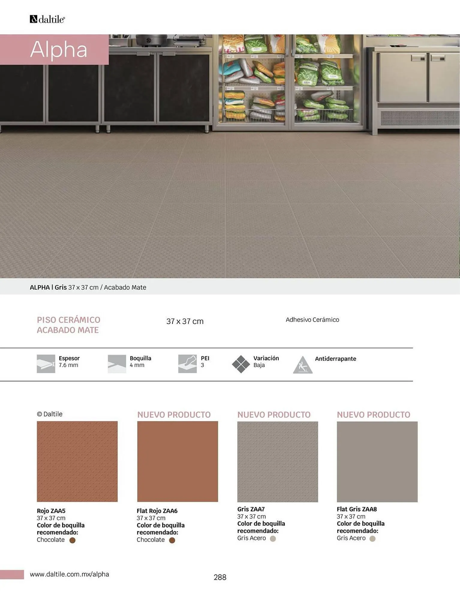 Catálogo de Catálogo Daltile 1 de enero al 31 de diciembre 2024 - Pagina 288