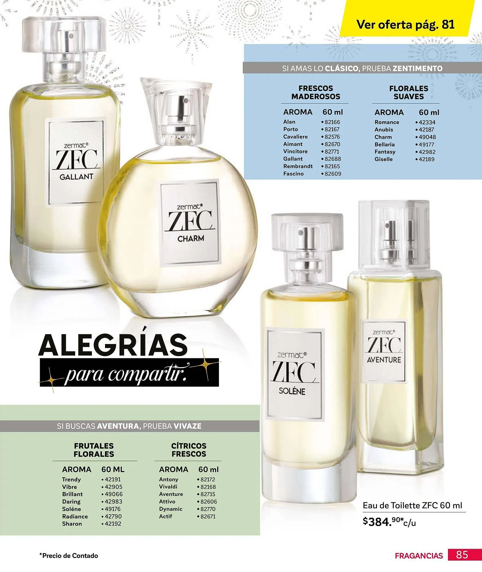 Catálogo de Catálogo Zermat 1 de diciembre al 10 de enero 2026 - Pagina 85