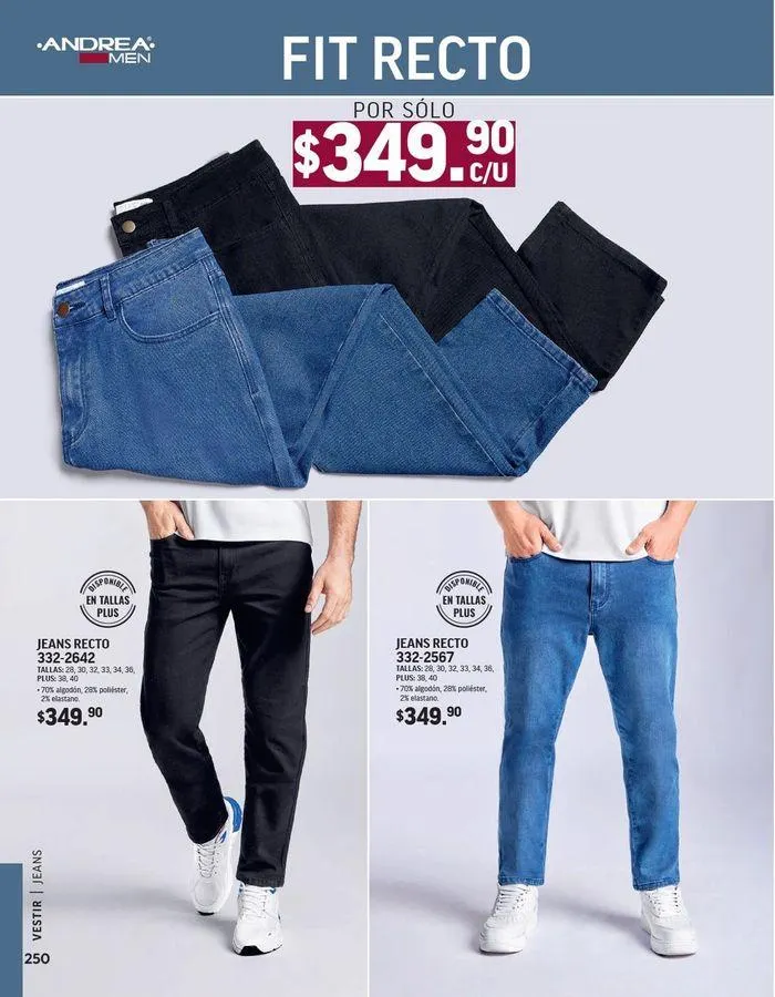 Catálogo de ANDREA - VESTIR CABALLERO 26 de agosto al 25 de enero 2025 - Pagina 66