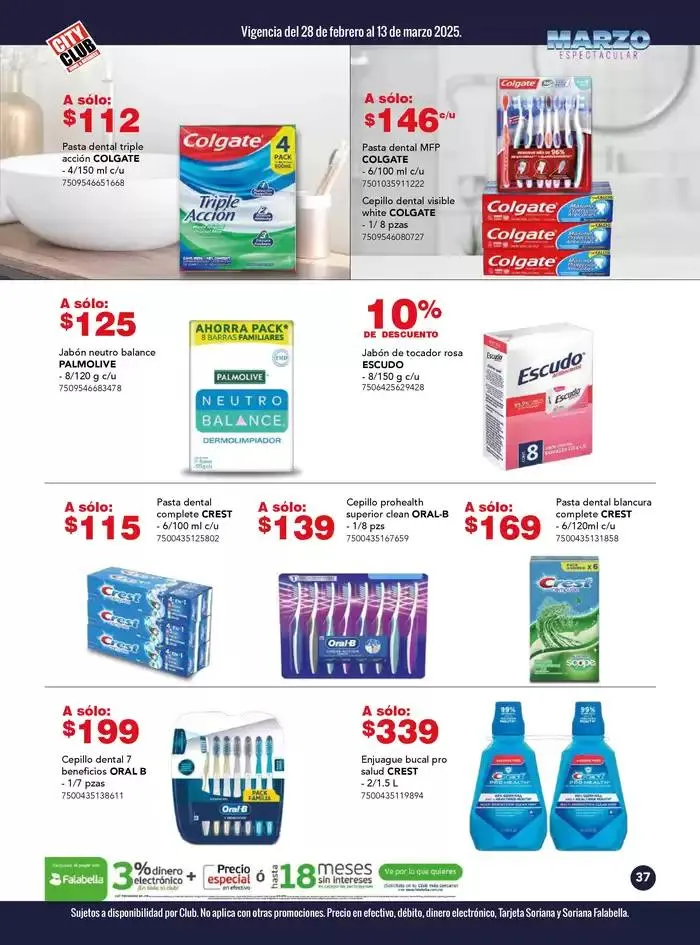 Catálogo de Marzo Espectacular 28 de febrero al 31 de marzo 2025 - Pagina 37