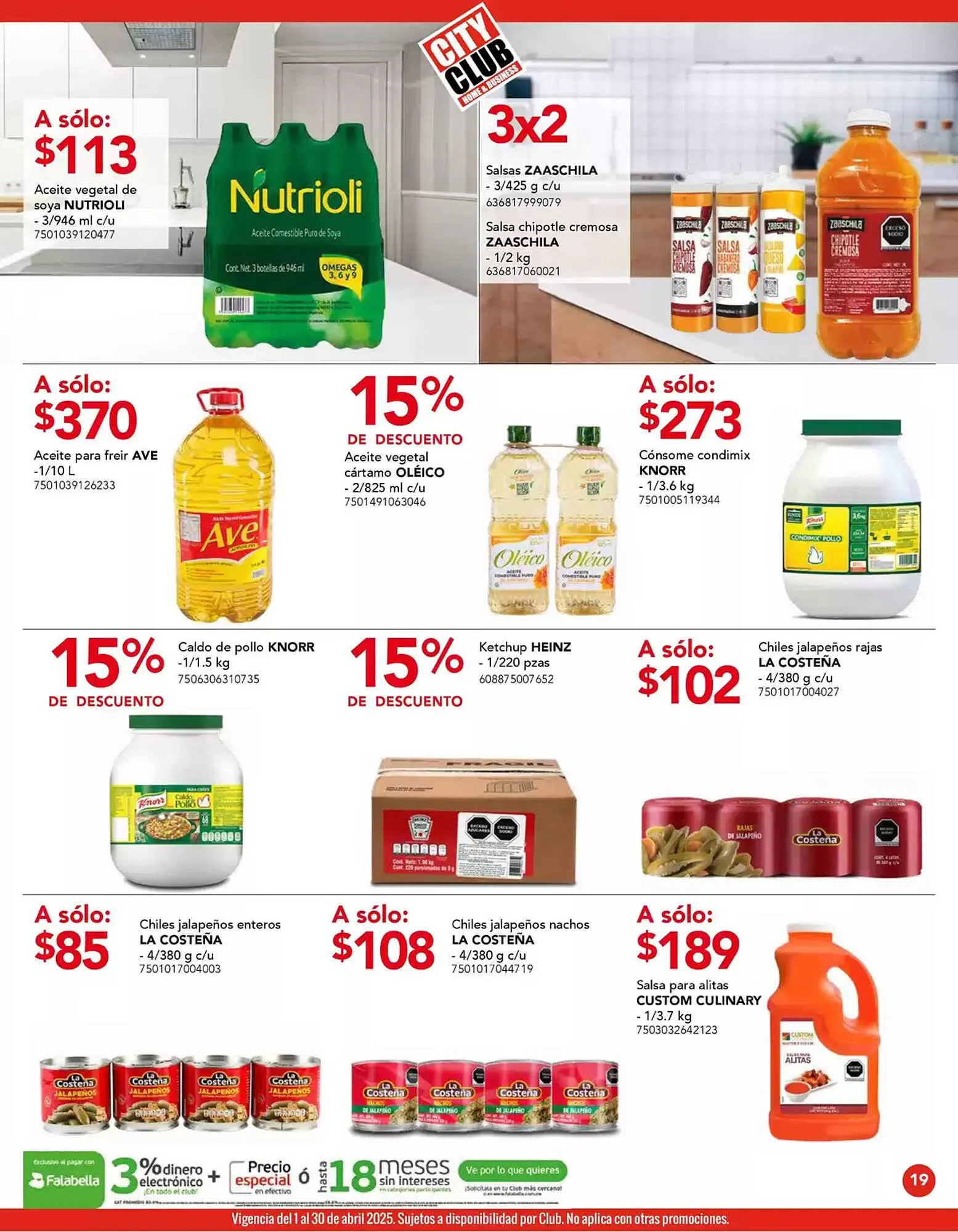 Catálogo de Catálogo City Club 1 de abril al 30 de abril 2025 - Pagina 19