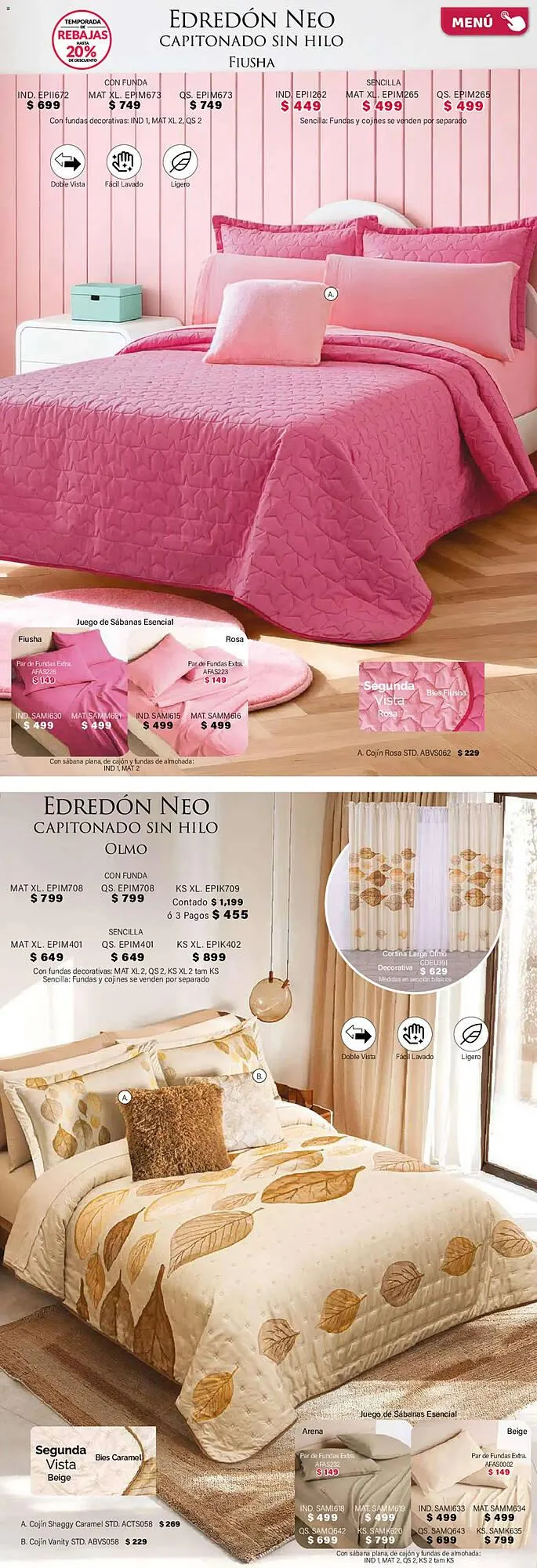 Catálogo de Catálogo Colchas Concord 1 de febrero al 2 de mayo 2026 - Pagina 56